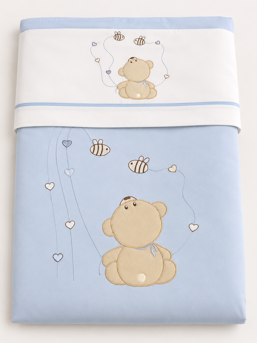 Coordinato Lettino Neonato – 6 Pezzi Dolci sogni ape