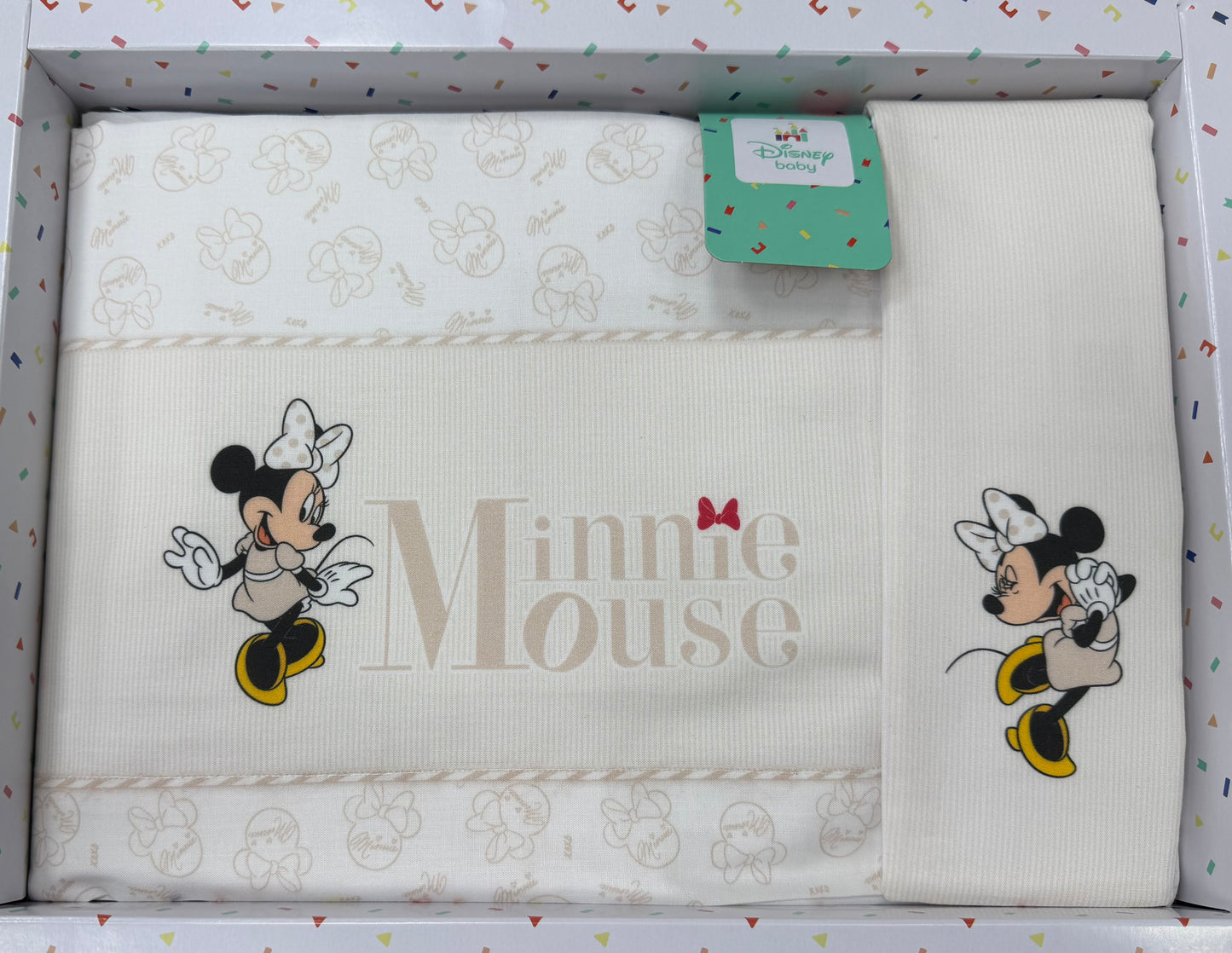 Lenzuola carrozzina Disney Minnie