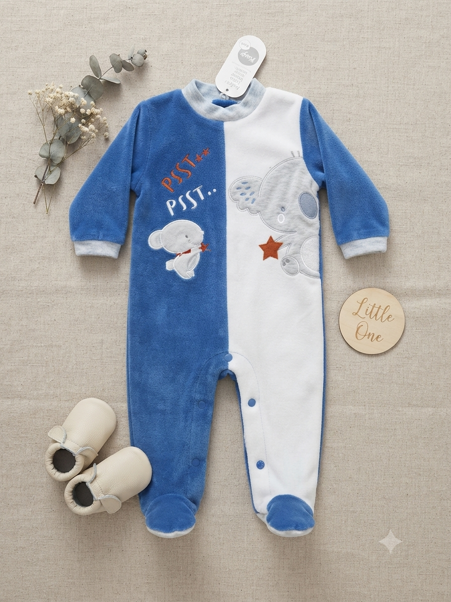 Tutina in ciniglia neonato Ellepi