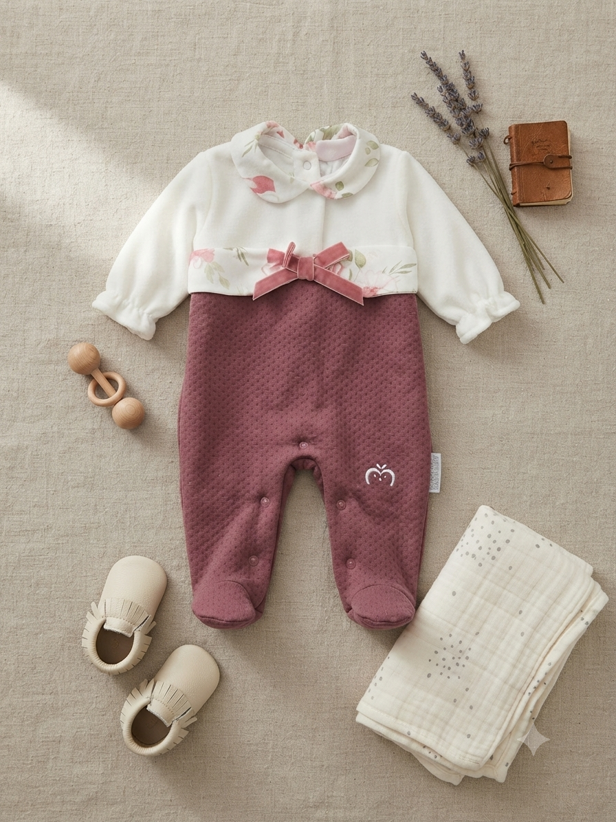 Tutina in ciniglia neonata MELANIE