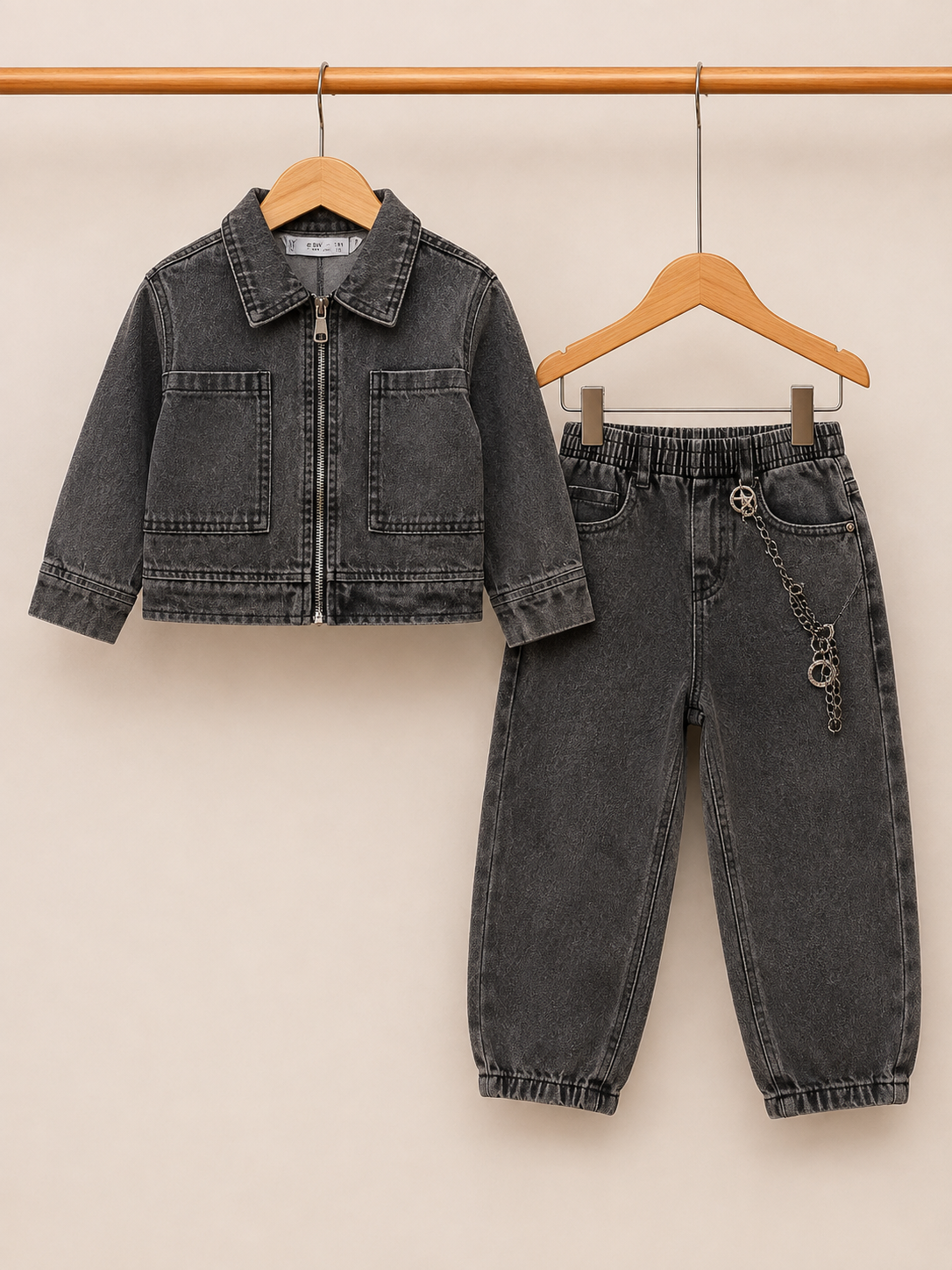 Completo neonato small gang jeans 6144