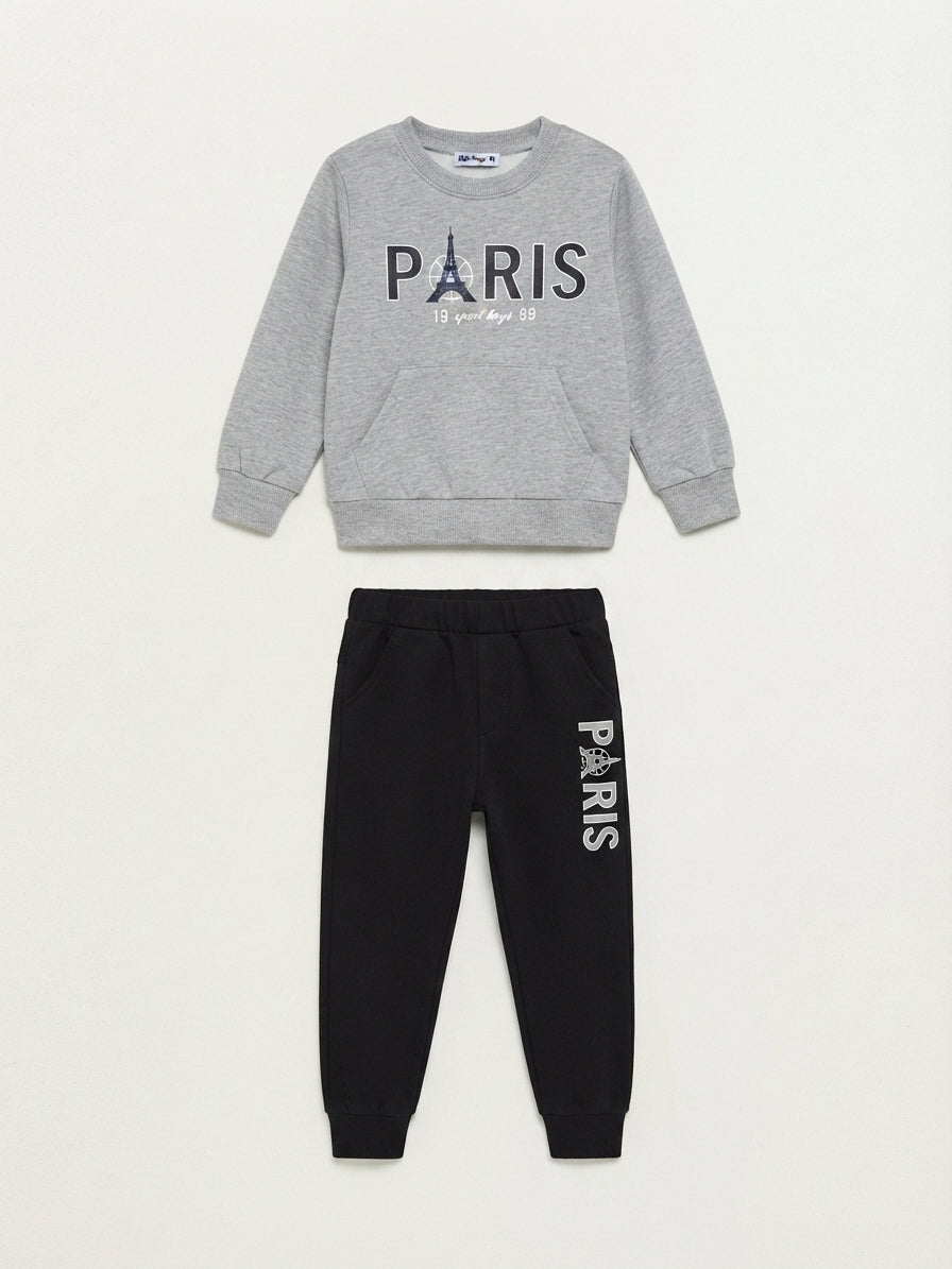 Completo tuta paris in cotone garzato 1868