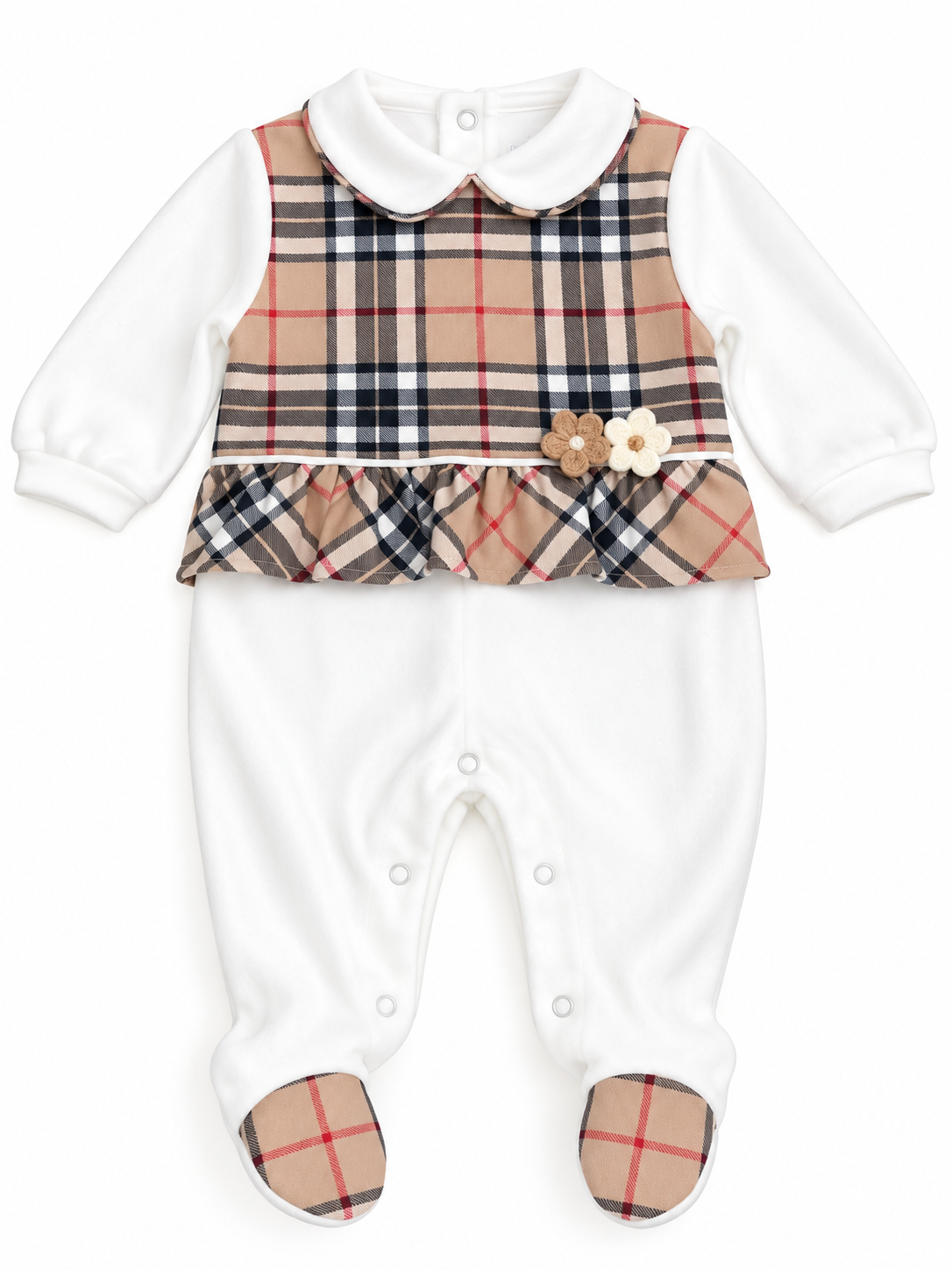Tutina in ciniglia neonata PASTELLO 28a