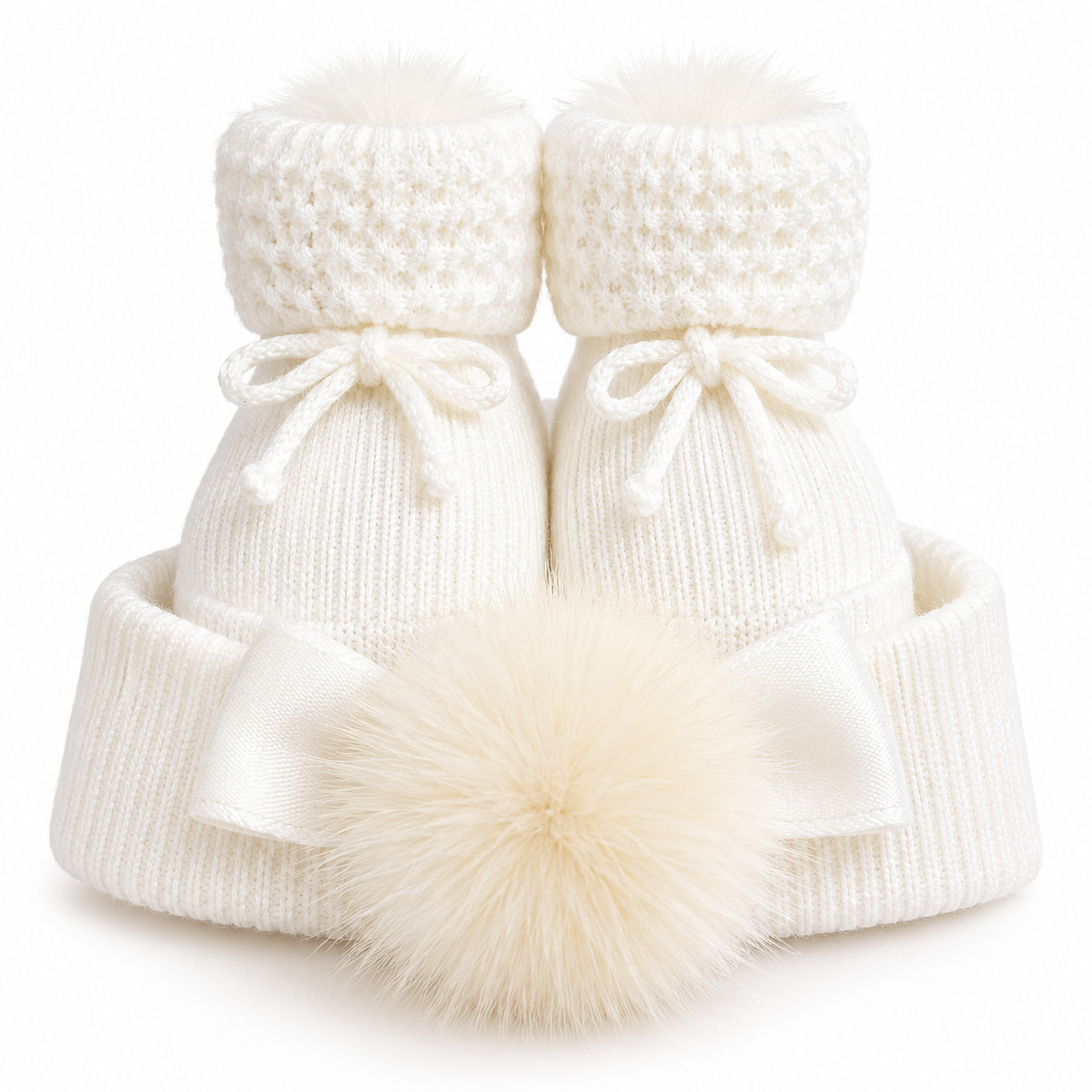 Set Neonata Scarpine e Fascia