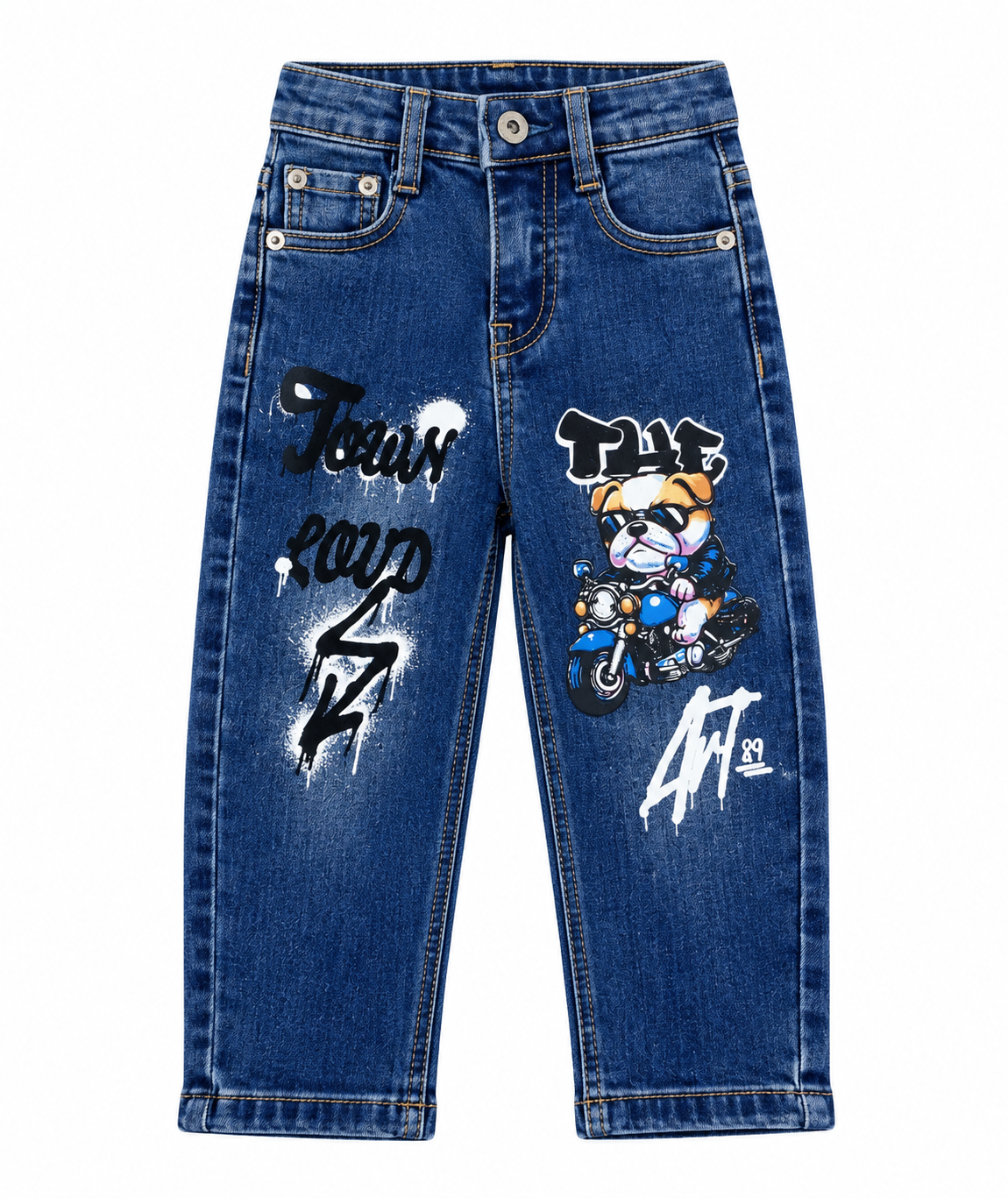 Jeans neonato small gang 6895