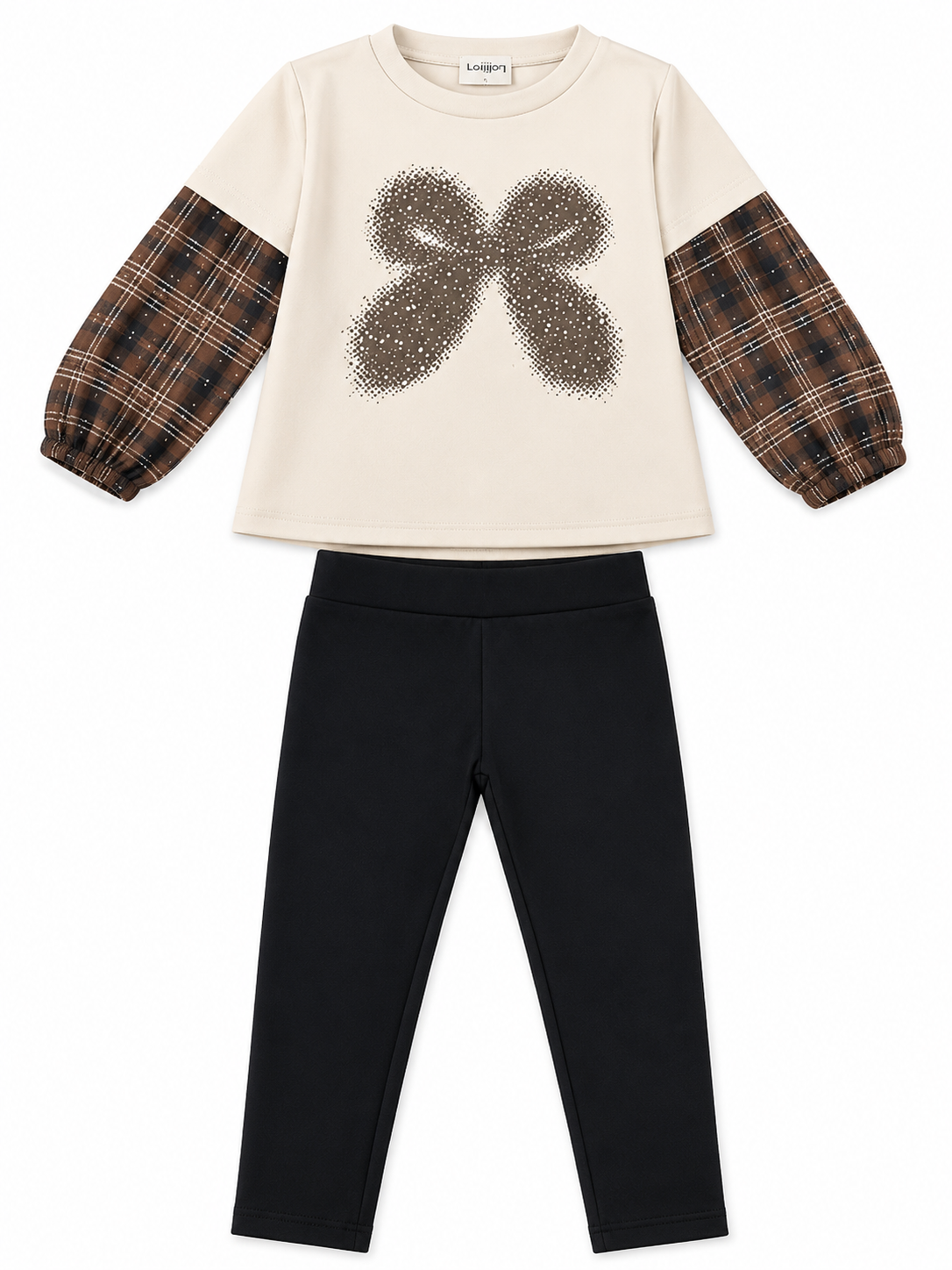 Coordinato fiocco scozzese 793