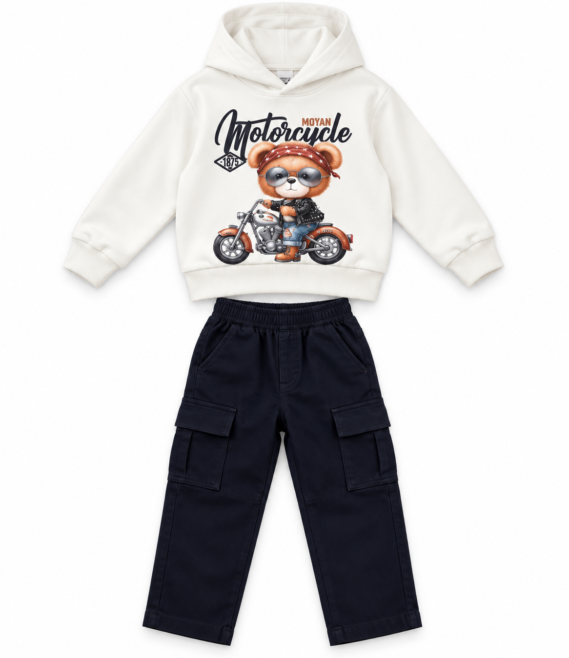Completo Teddy moto bimbo 9545