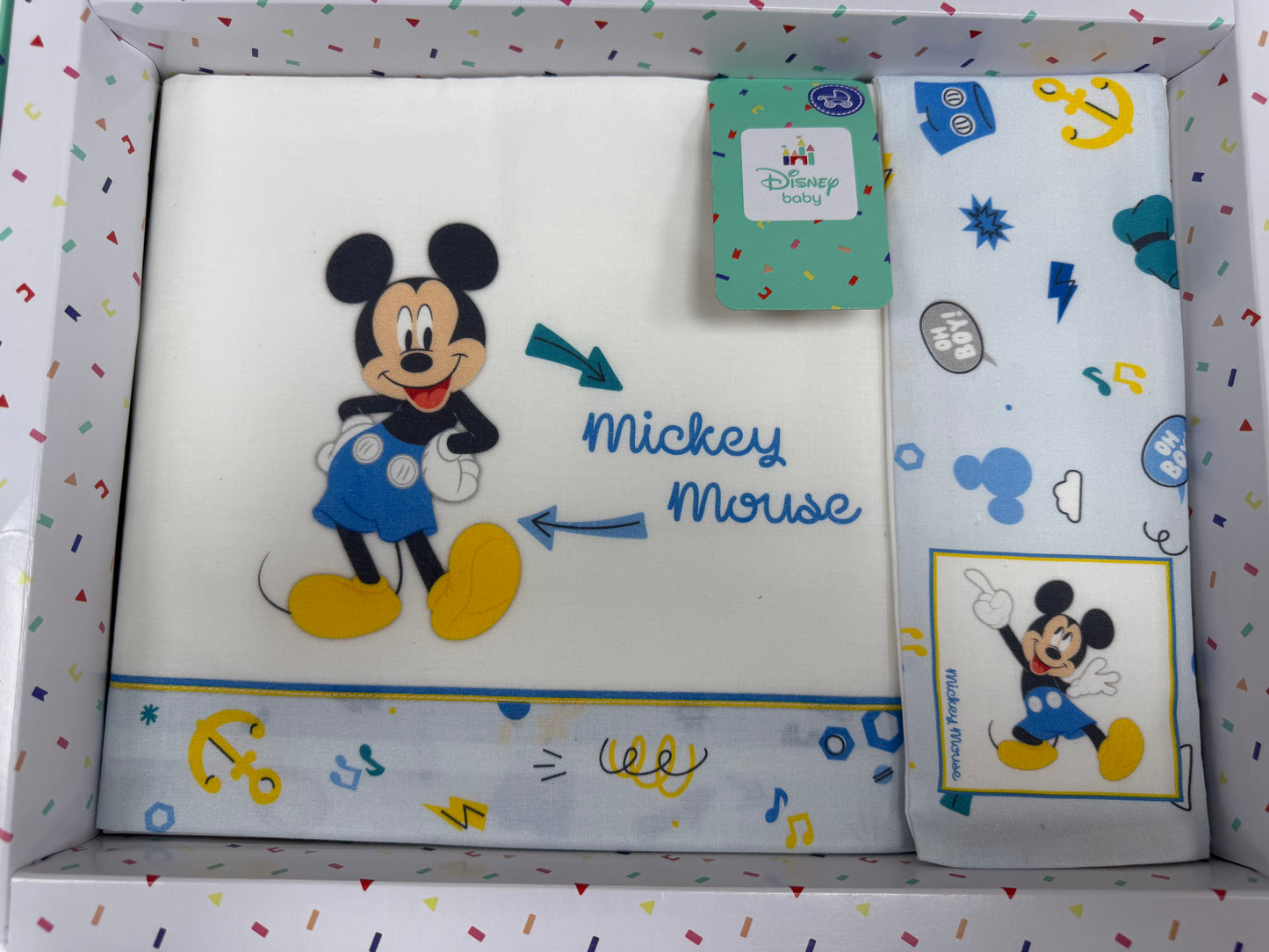 Completo Disney Lenzuola 3 Pezzi Carrozzina
