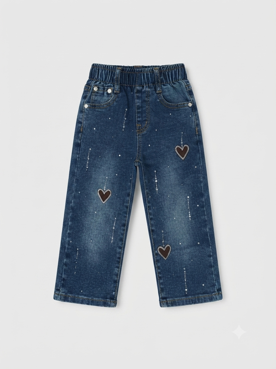 Jeans neonata heart