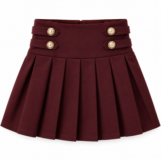 Gonna bambina bambina bottone oro 26513
