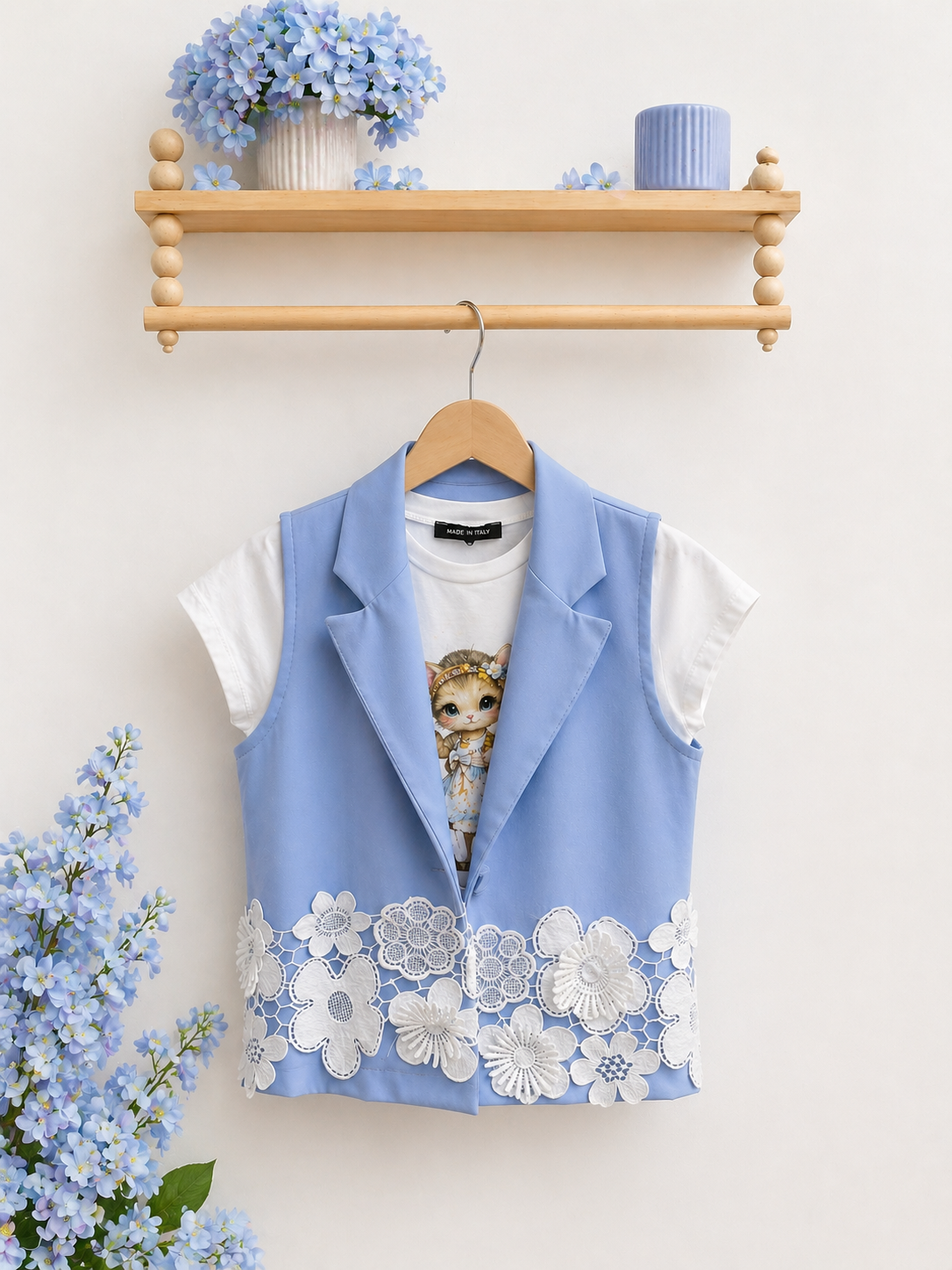 Gilet flower