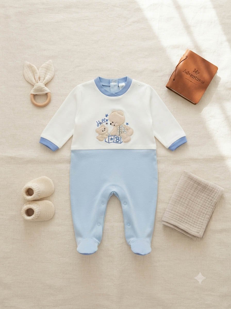 Tutina in caldo cotone neonato