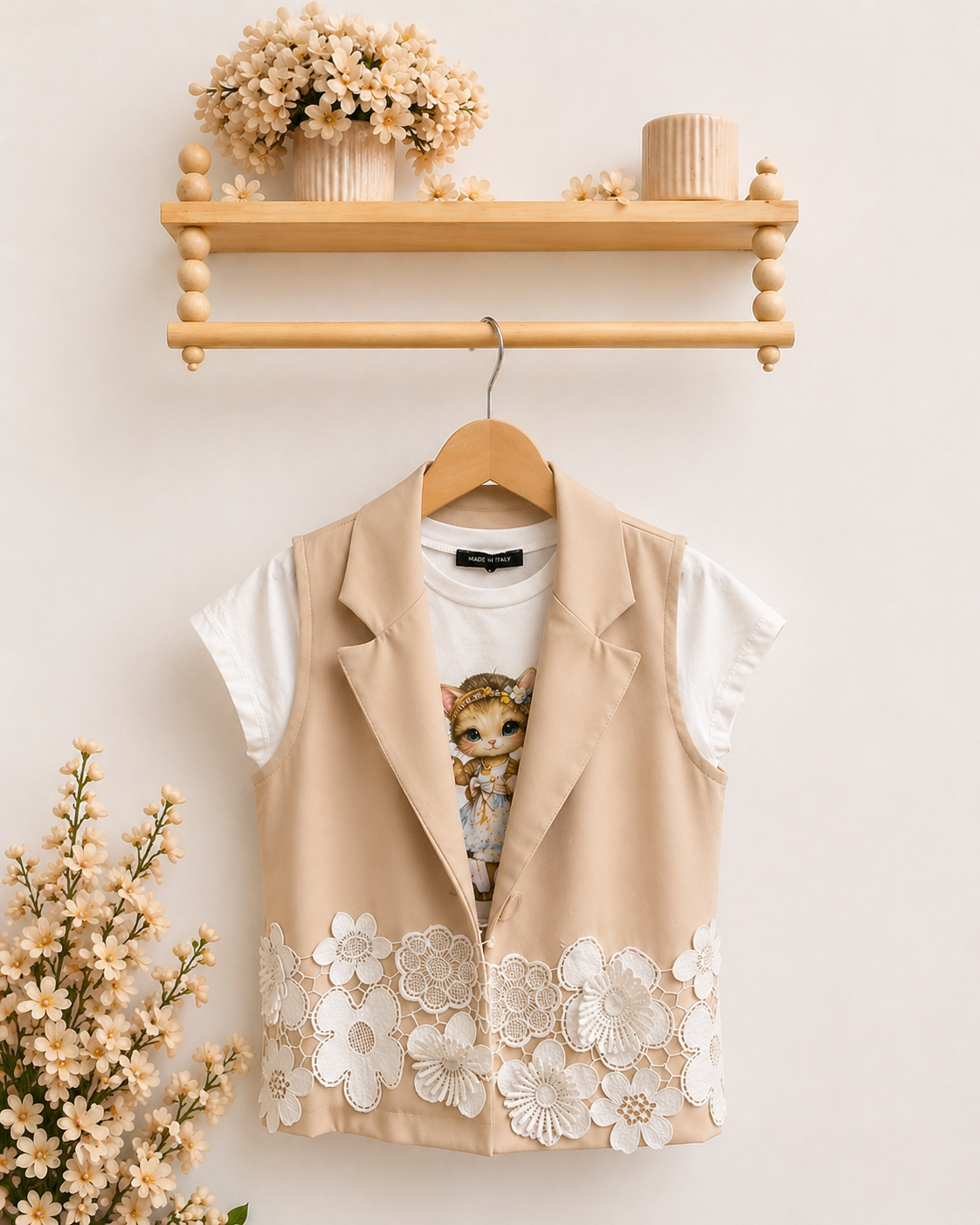 Gilet flower
