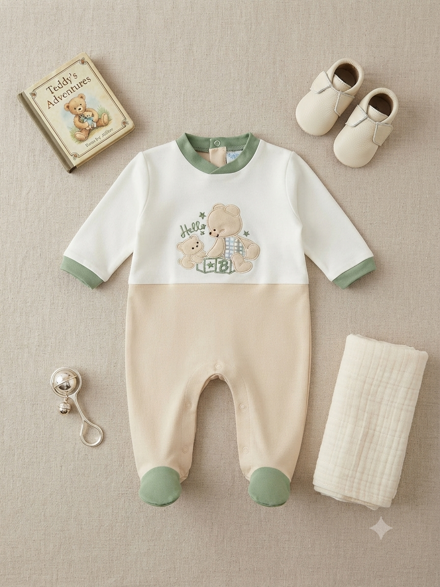 Tutina in caldo cotone neonato