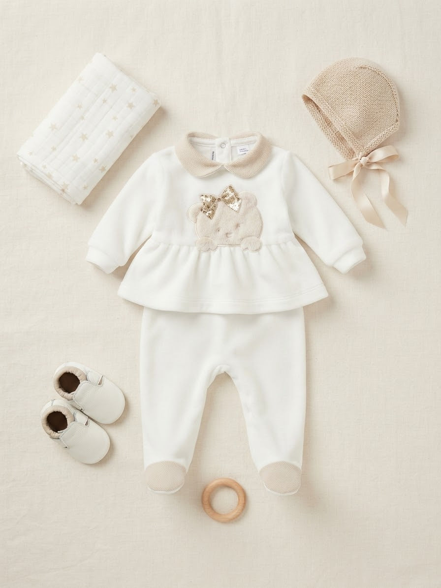 Completo clinico Neonata in ciniglia Nazareno gabrielli chic teddy