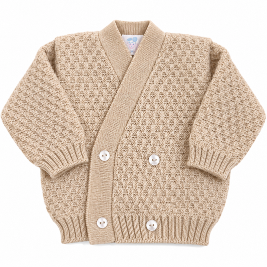 INCROCIATINO GOLFINO NEONATO LANA la rocca