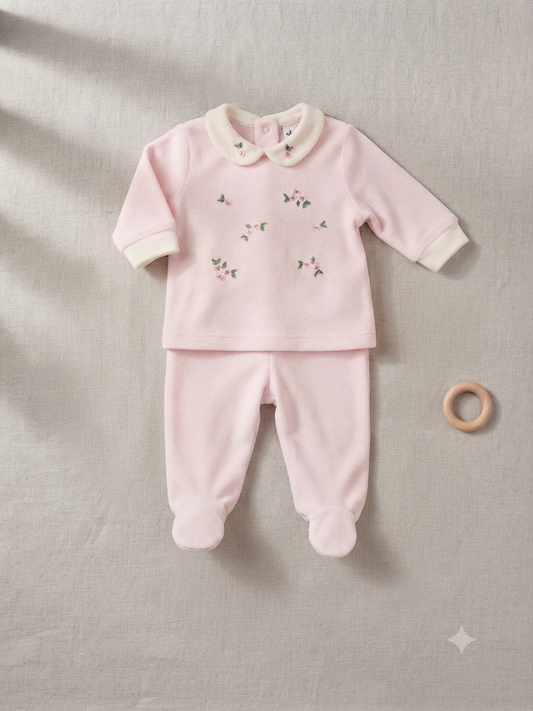 Completo clinico in ciniglia neonata Batuffolini