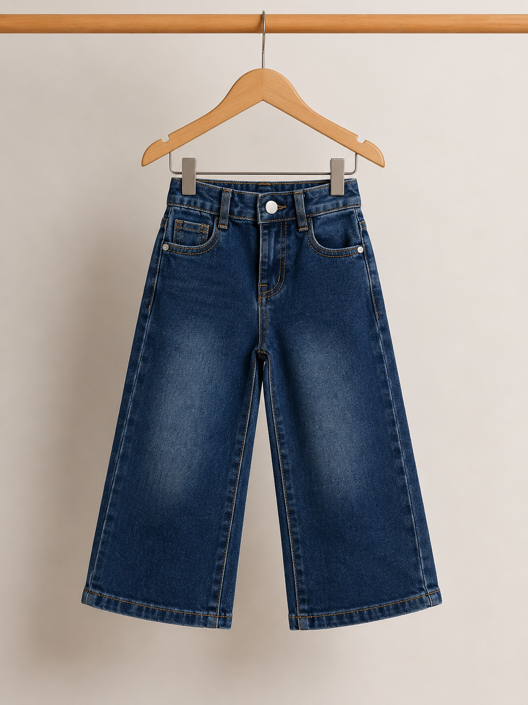 Jeans tasca strass rosa
