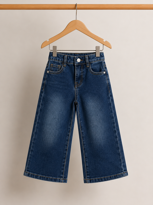 Jeans tasca strass rosa neonata