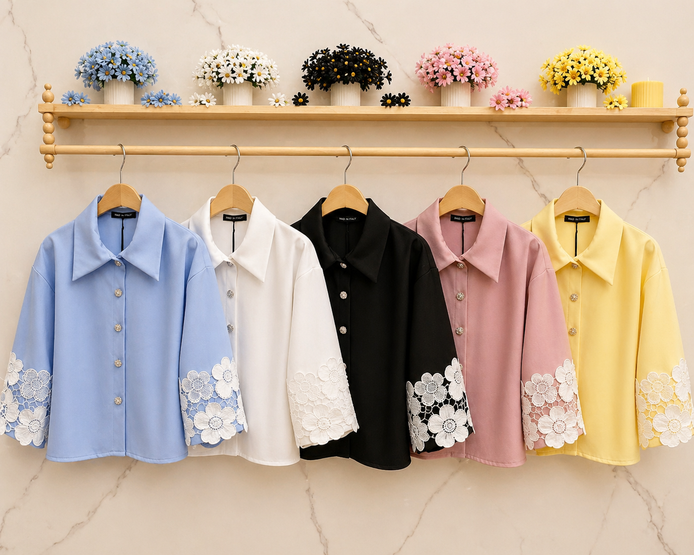 Camicia flower