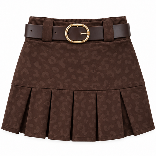 Gonna bambina bambina maculata cintura 26518