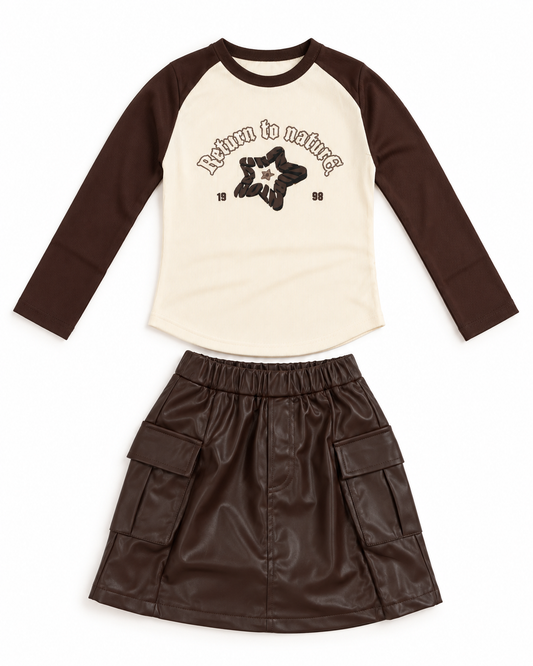 Completo ecopelle 0543