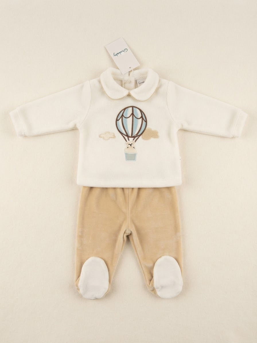 Completo ciniglia neonato mongolfiera Giubebè