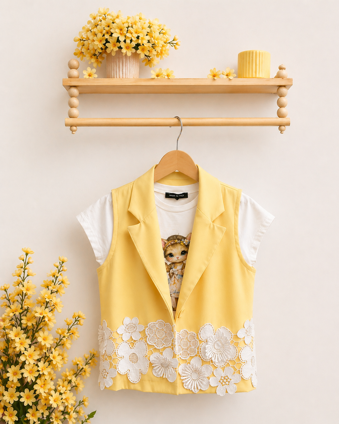 Gilet flower