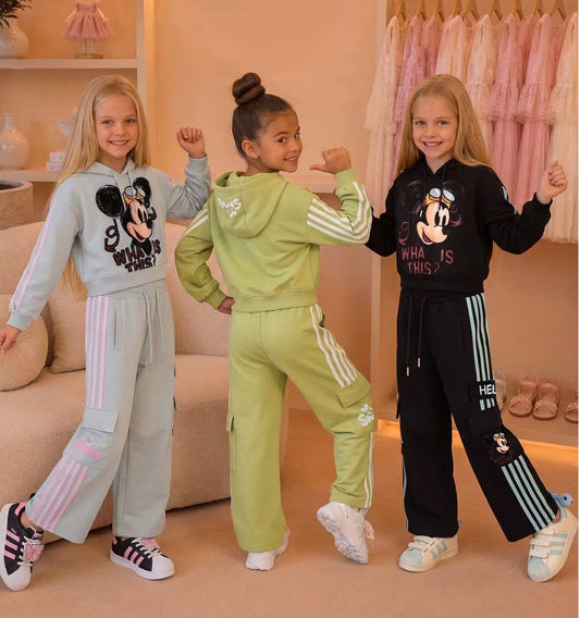 Tuta in cotone minnie