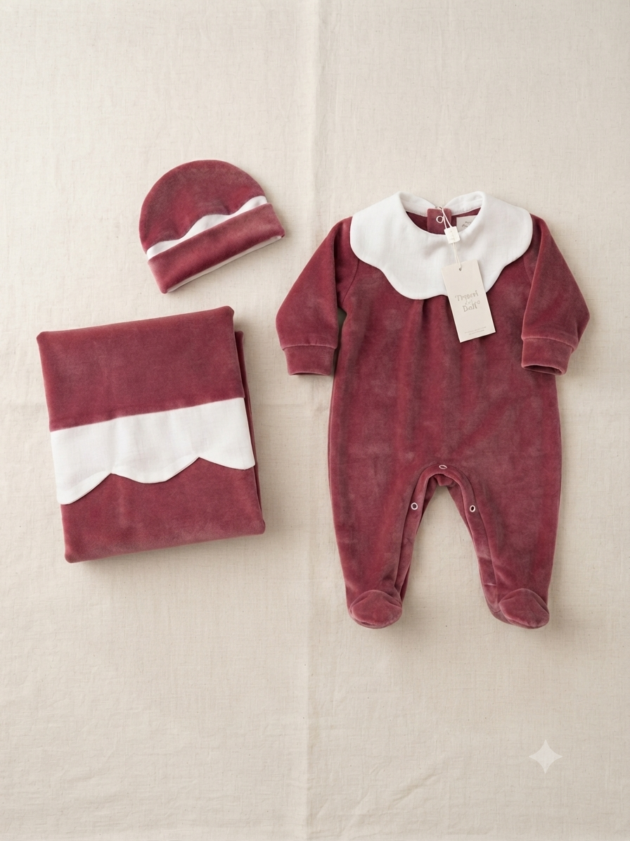 Set nuvola verde salvia Mini Moon  Personalizzabile