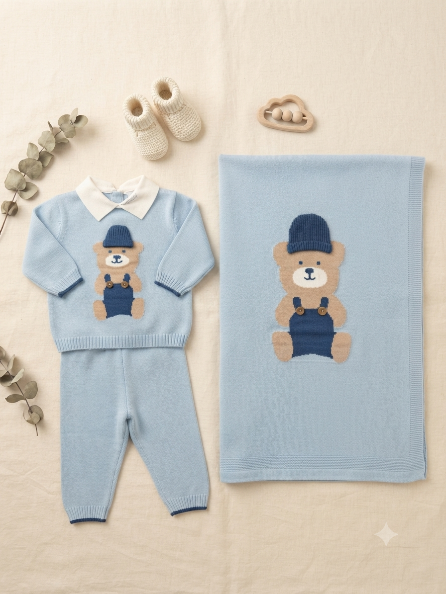 Set Teddy  Stelle e pupi