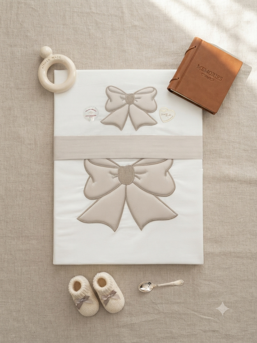 Set navicella neonato Nazareno gabrielli Fiocco