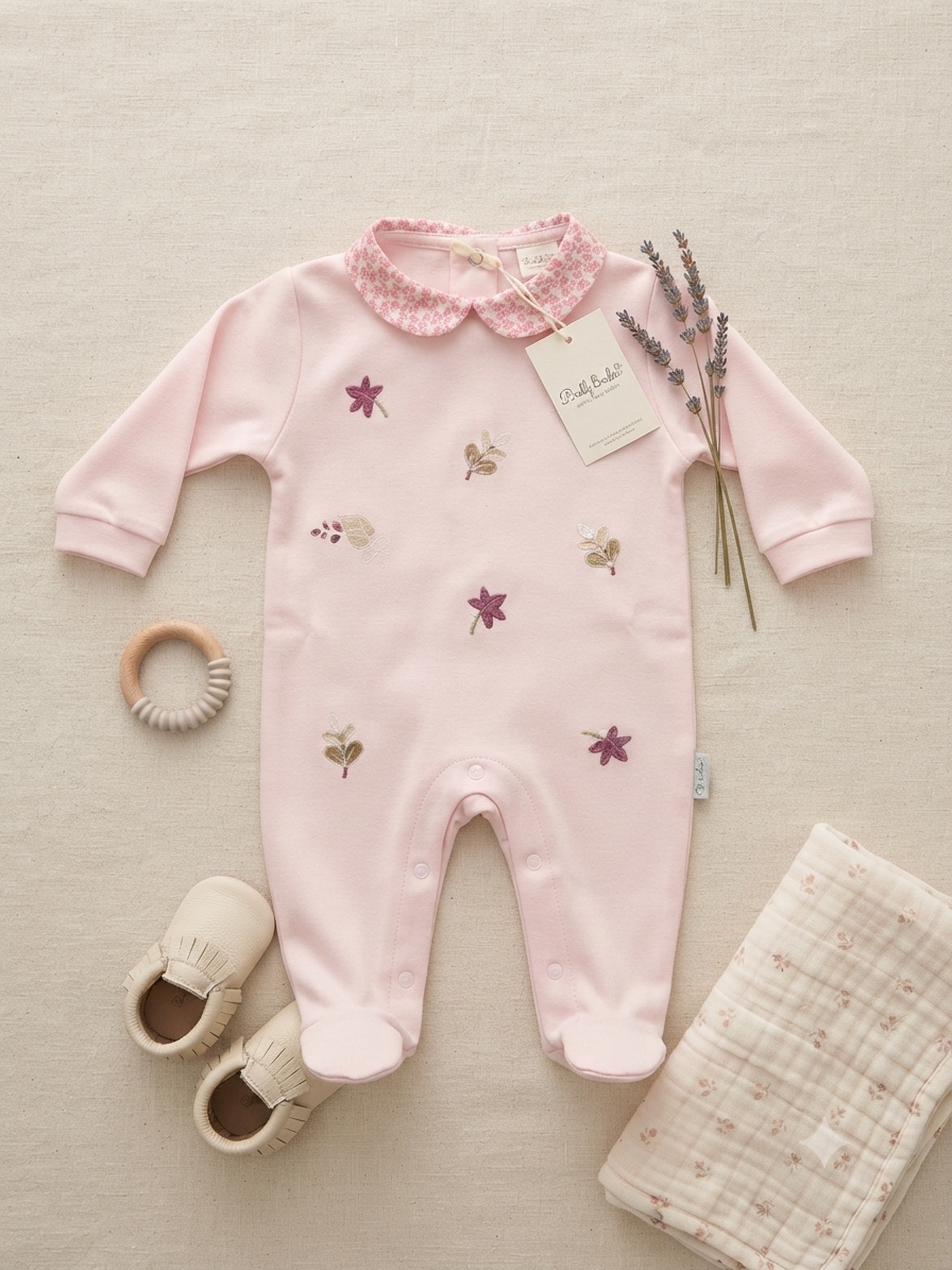 Tutina in caldo cotone neonata LES JOLIES