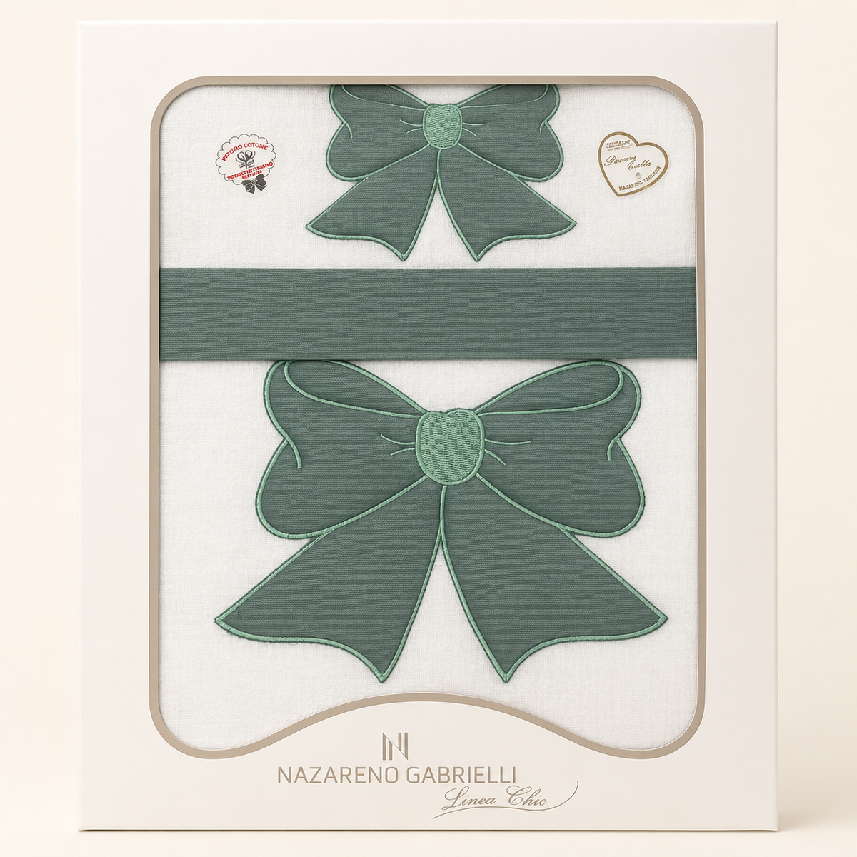 Set navicella neonato Nazareno gabrielli Fiocco