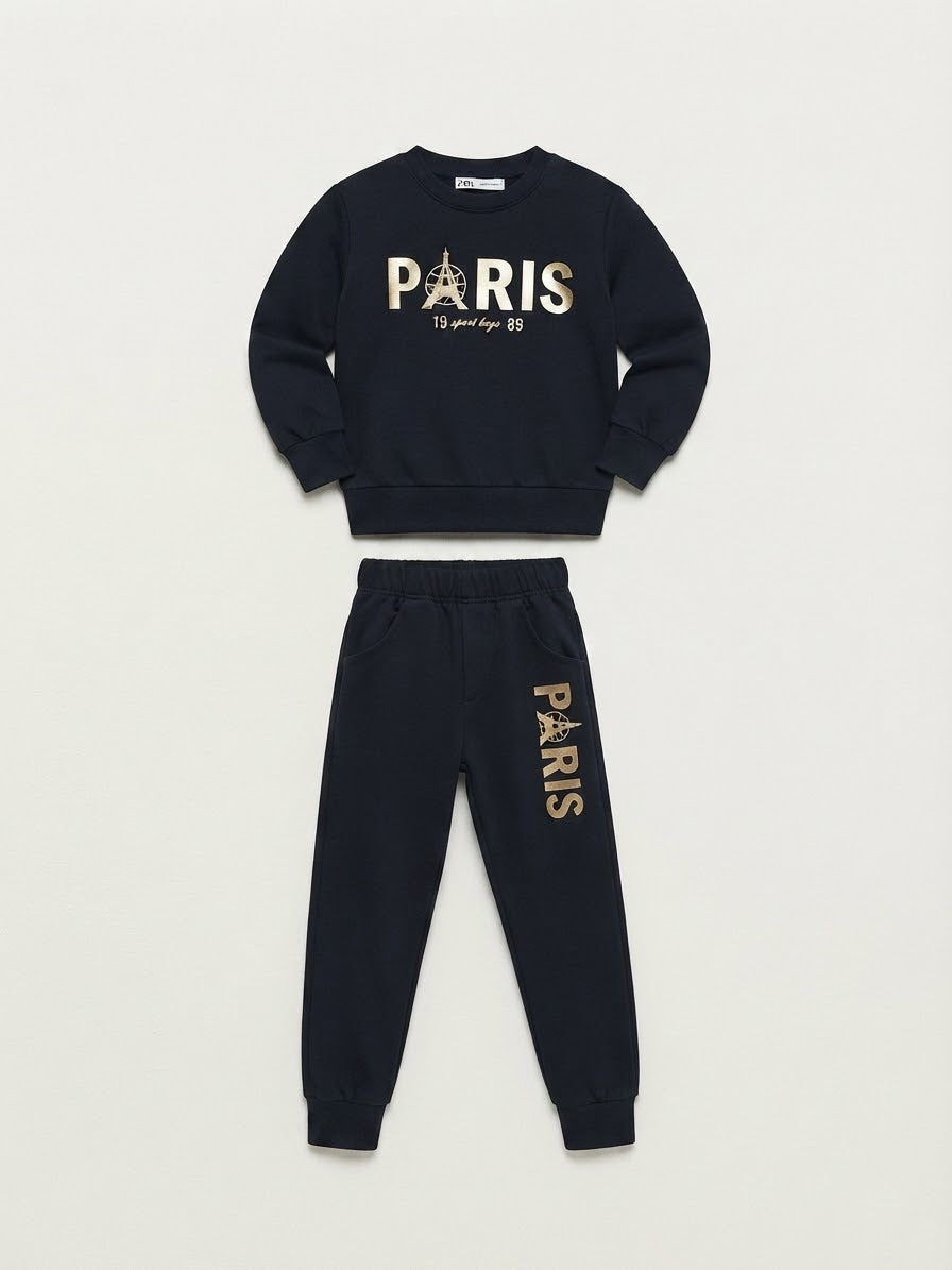 Completo tuta paris in cotone garzato 1868