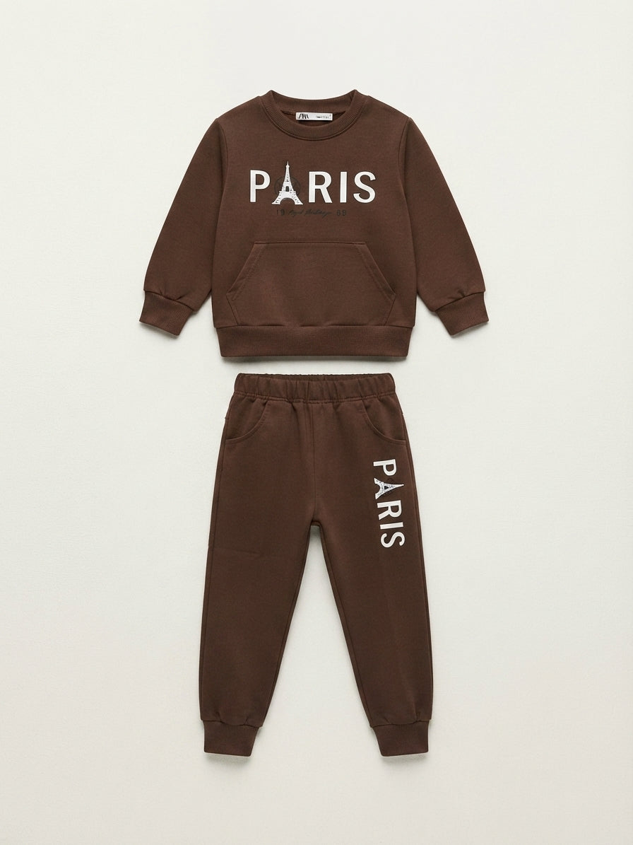 Completo tuta paris in cotone garzato 1868