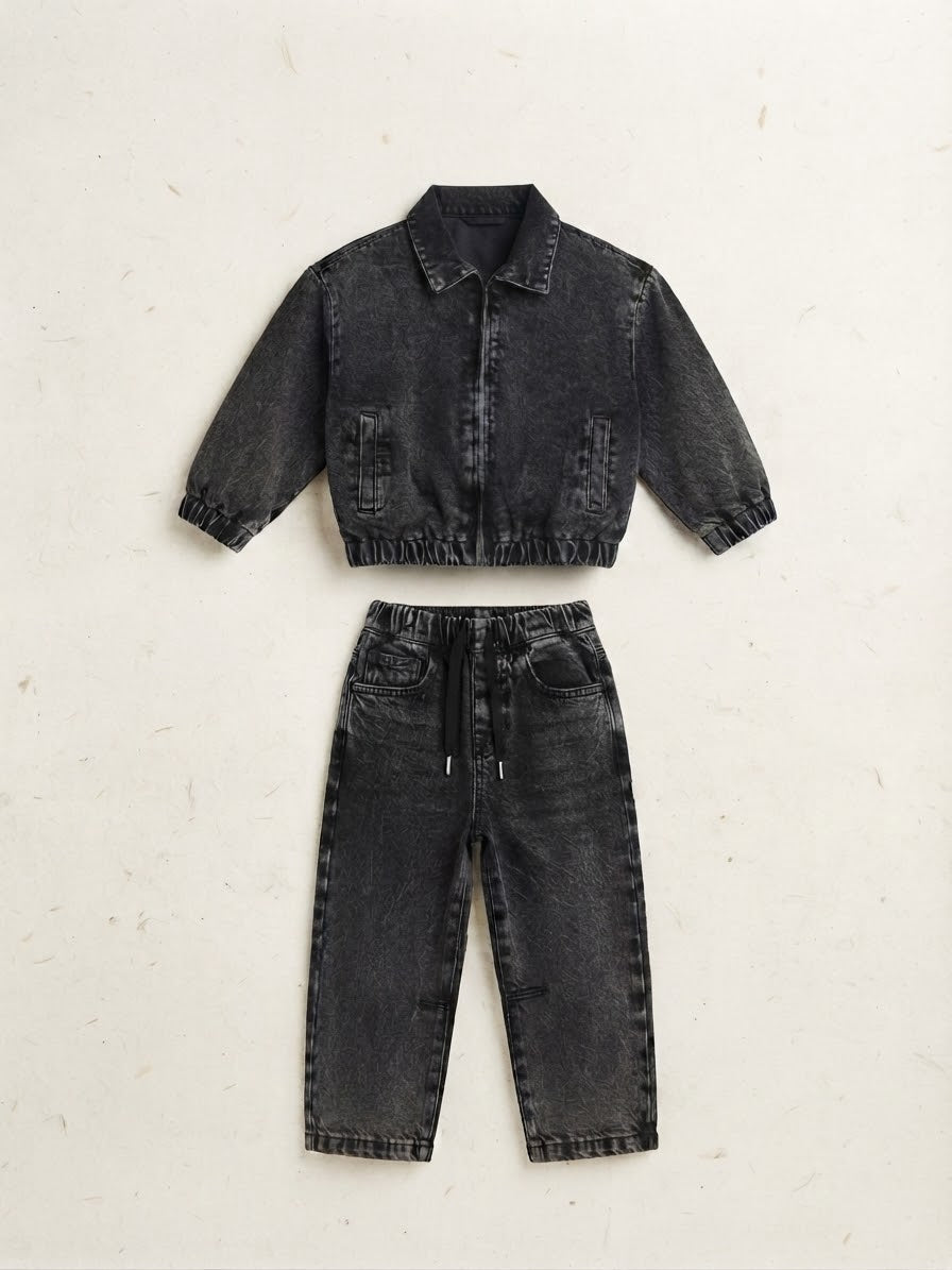 Completo jeans giubbino 6142/3