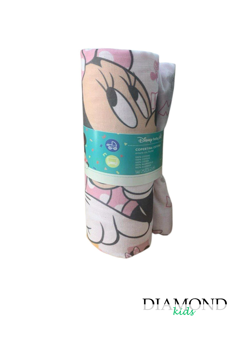 Copertina neonato carrozzina Disney cotone