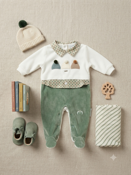 Tutina in ciniglia neonato MELANIE