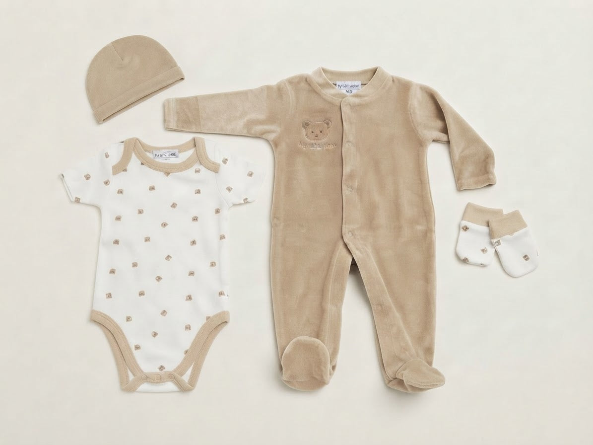 Set Nazareno Gabrielli teddy 4 pezzi 3590