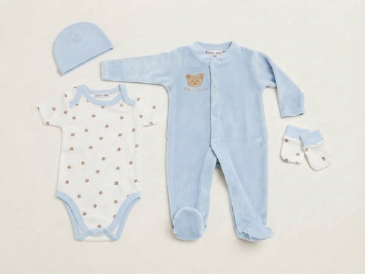 Set Nazareno Gabrielli teddy 4 pezzi 3590