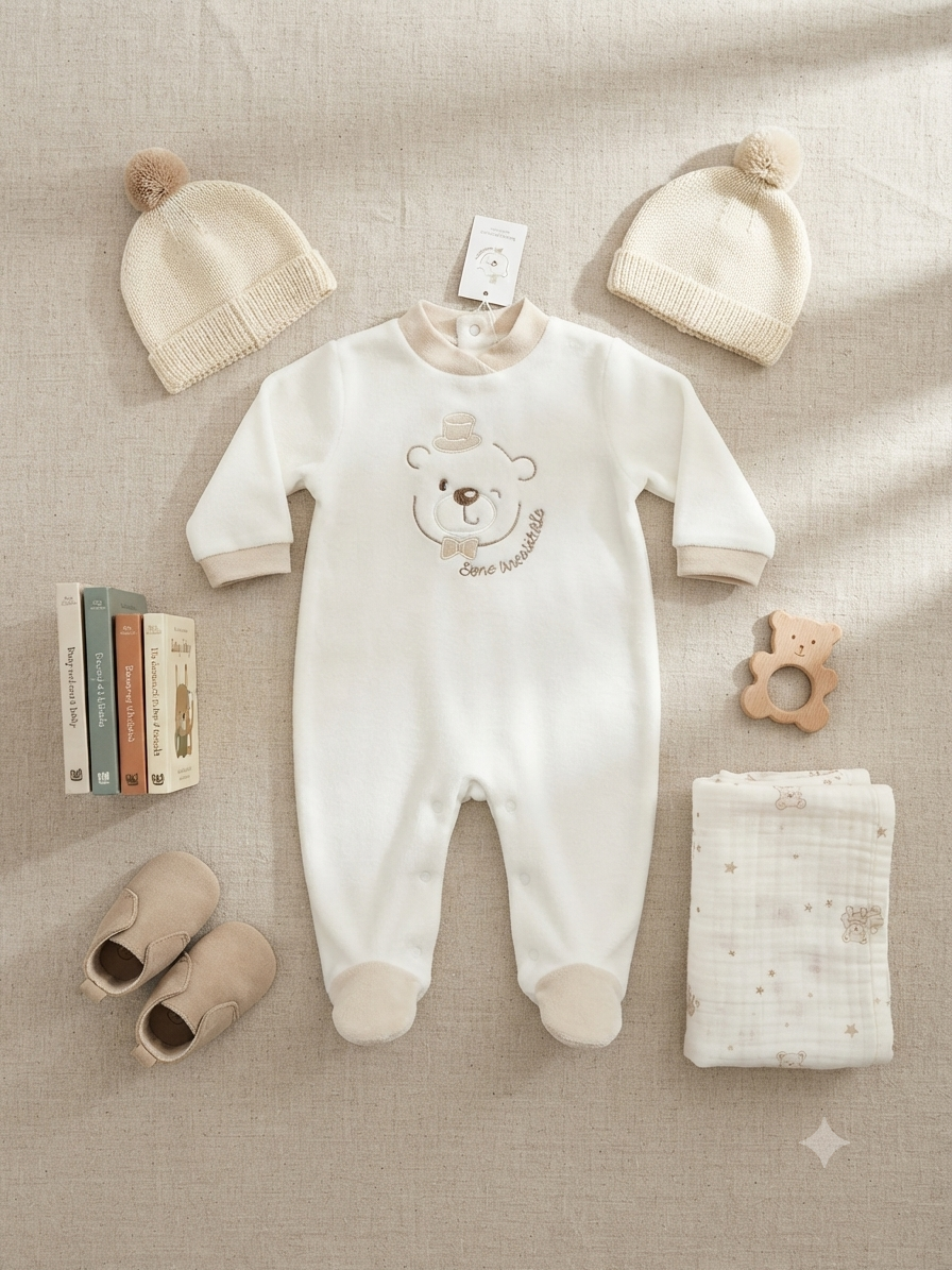 Tutina in ciniglia neonato piccole emozioni