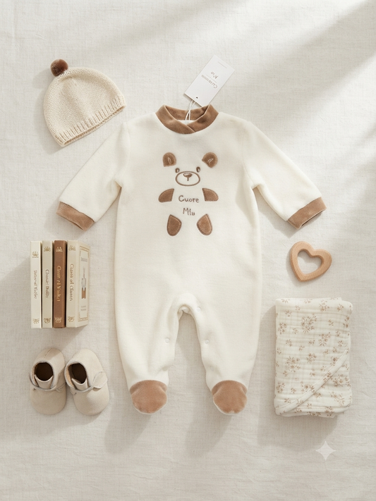 Tutina in ciniglia neonato piccole emozioni