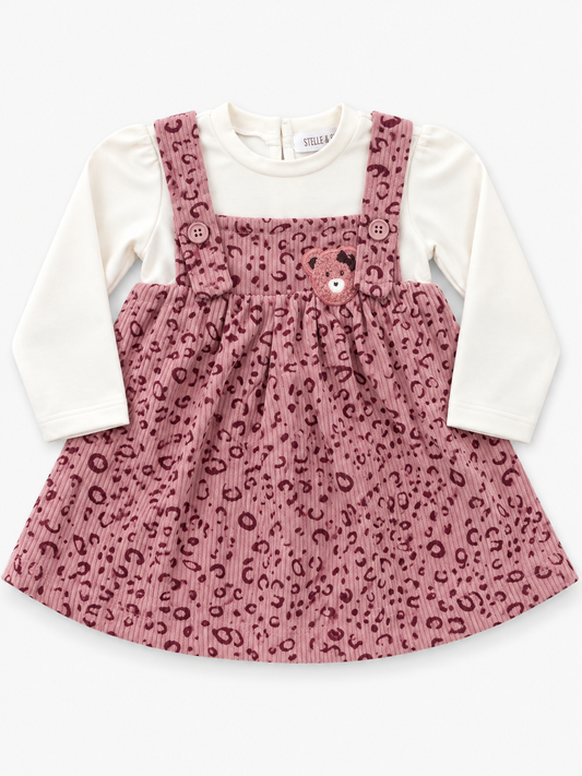 Salopette stelle e pupi teddy 1508
