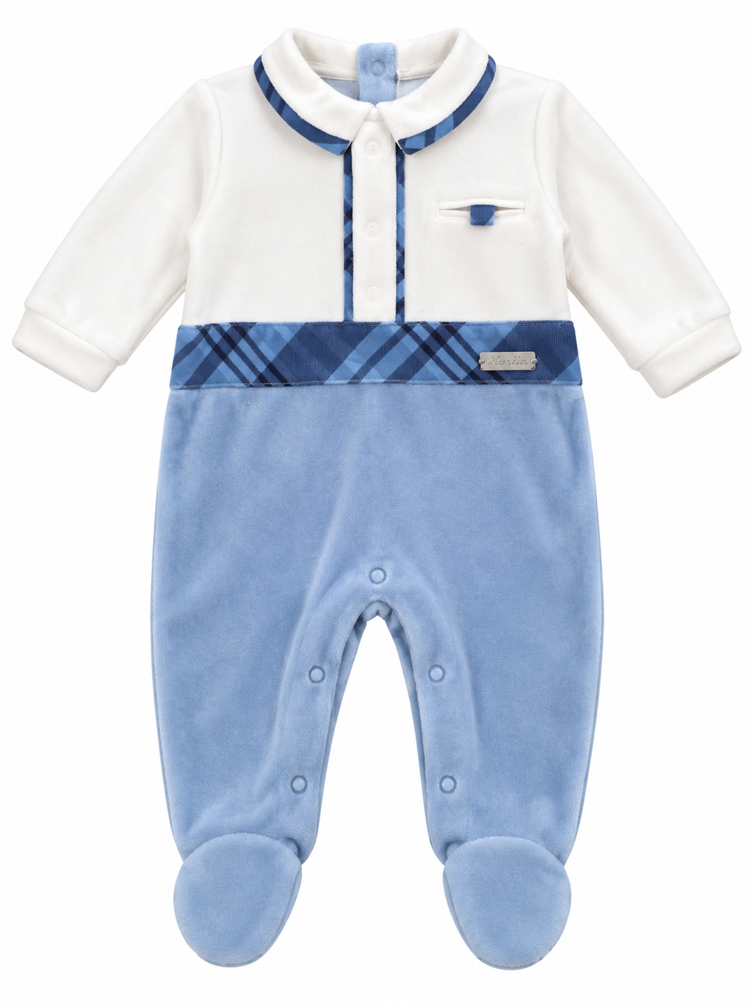 Tutina in ciniglia neonato PASTELLO
