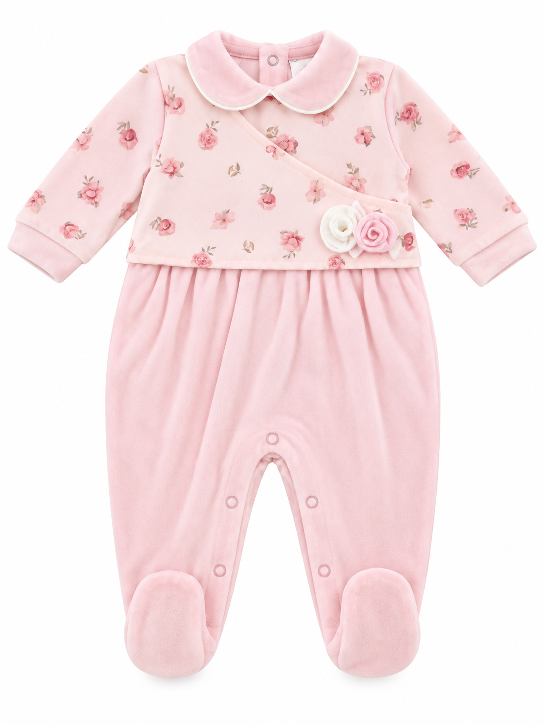 Tutina in ciniglia neonata PASTELLO 26a