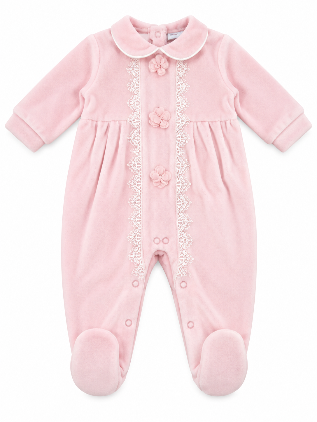 Tutina in ciniglia neonata PASTELLO 25a