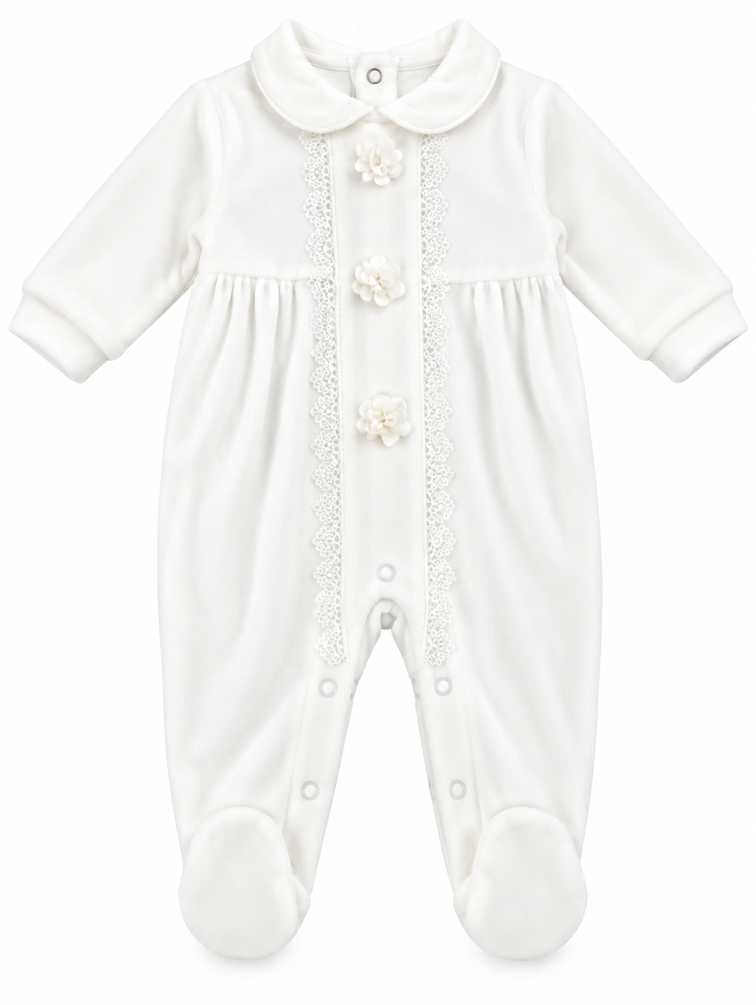 Tutina in ciniglia neonata PASTELLO 25a