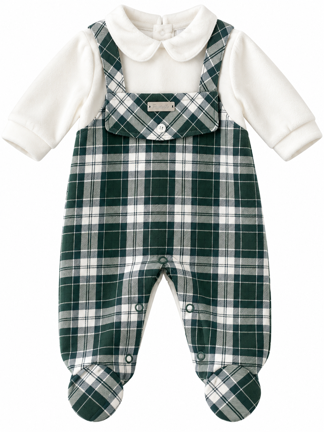 Tutina in ciniglia neonato PASTELLO 30a