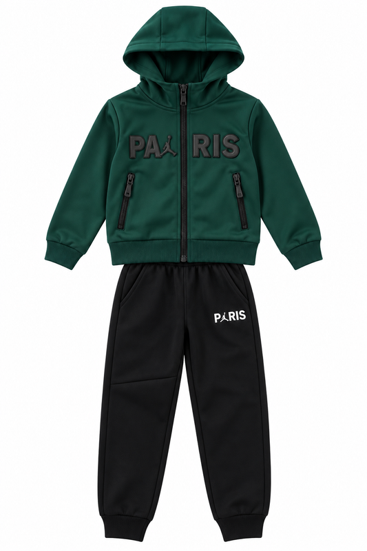 Completo Tuta Bambino con Cappuccio “PARIS”